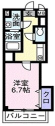 パティオフレッサの物件間取画像